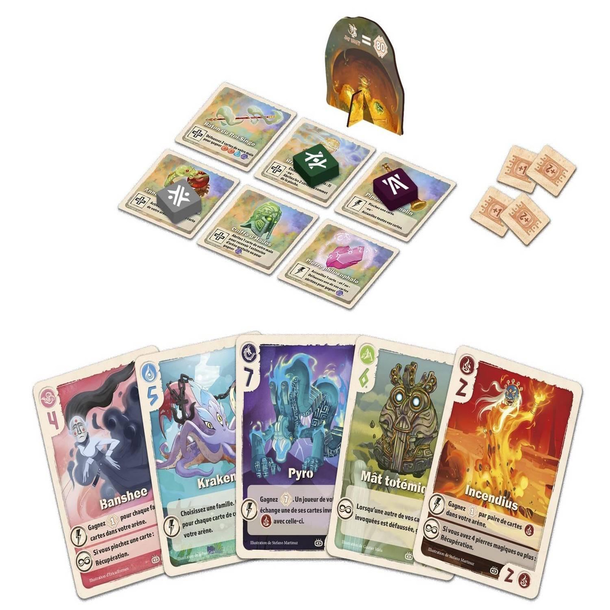 Voir la diapositive 2 : Jeu de stratégie Mandoo Games The Vale of Eternity Extension Artifacts