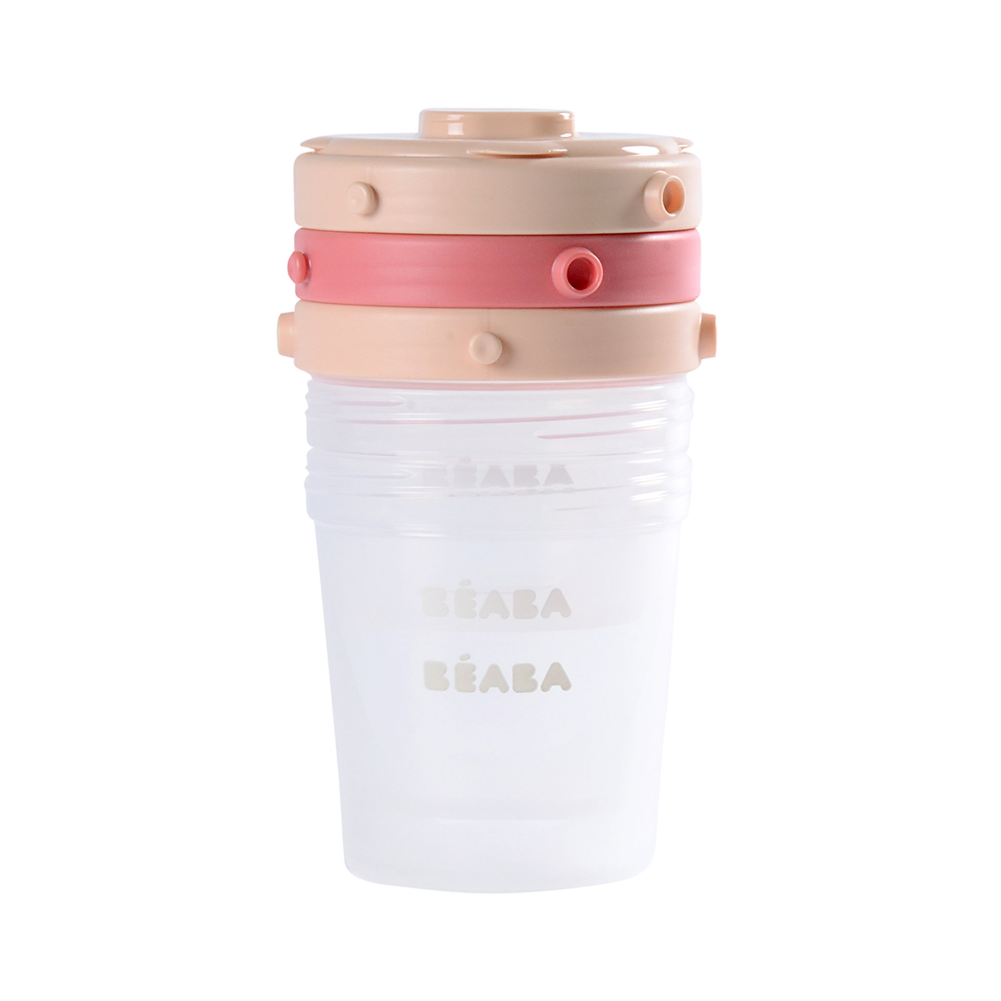 Voir la diapositive 2 : BEABA Lot de 6 portions clip 2ème âge 200ml 