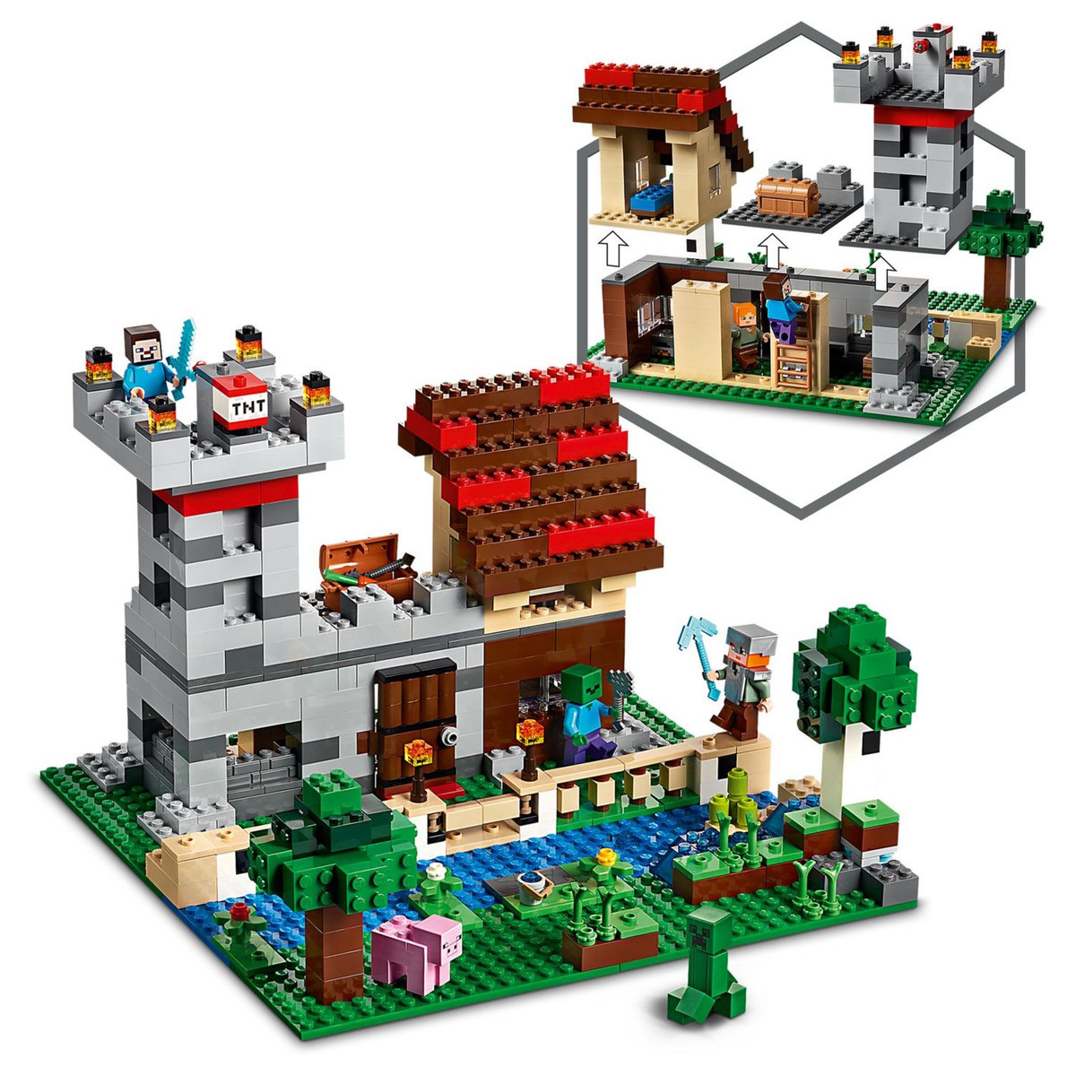 LEGO Minecraft 21161 - La boîte de construction 3.0