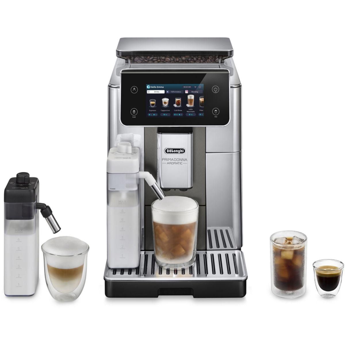 DELONGHI Expresso Broyeur PrimaDonna Aromatic ECAM 630.75.TSM