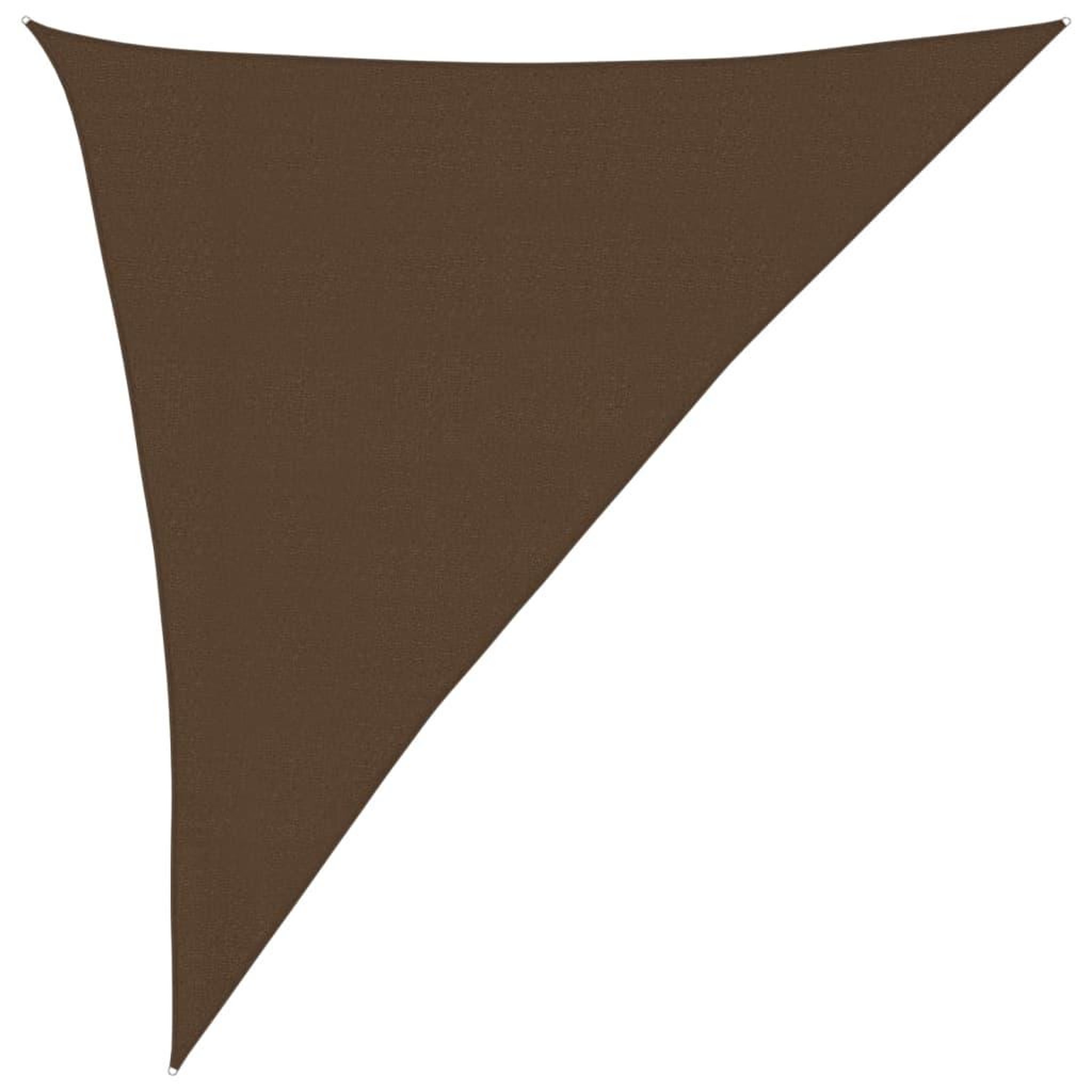 Voir la diapositive 2 : VIDAXL Voile d'ombrage 160 g/m^2 Marron 3x4x5 m PEHD