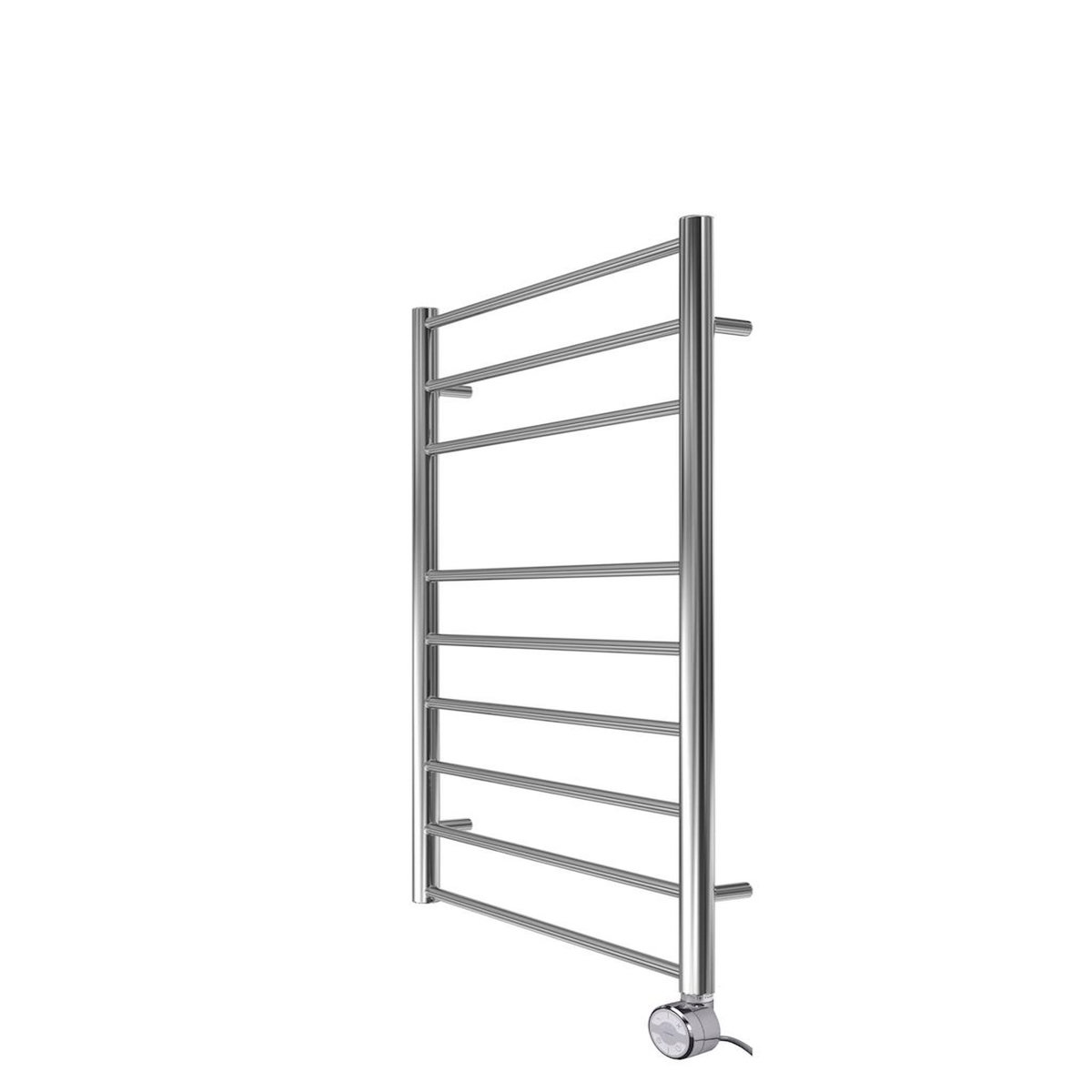 RADOX Sèche-serviettes électrique mural – SUNIT chrome – 943 x 500 mm – 9 tubes – 200 W