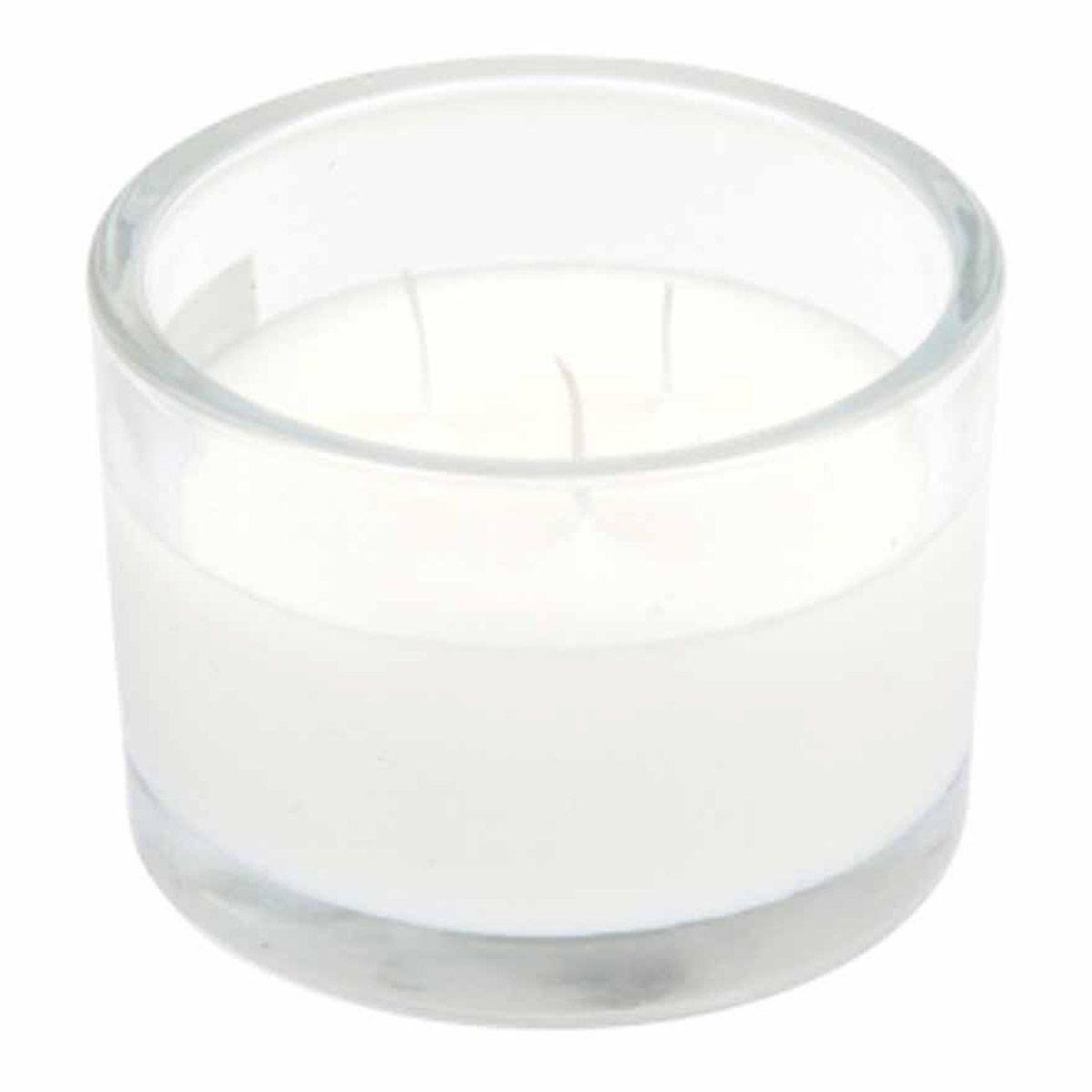 HOMEA Bougie verrine parfumée  essentiel  12cm jasmin