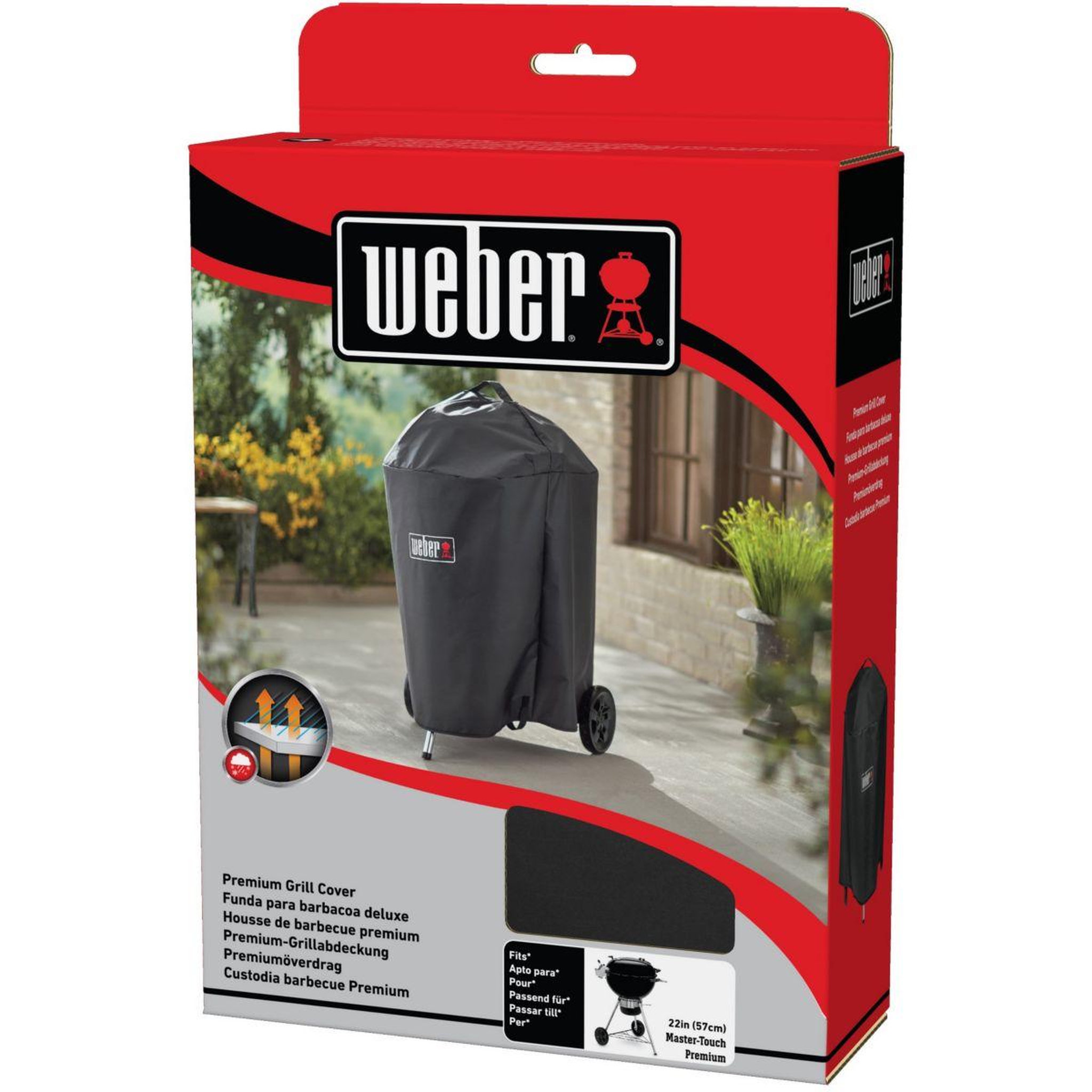 Voir la diapositive 4 : Weber Housse barbecue pour master-touch premium 57 cm