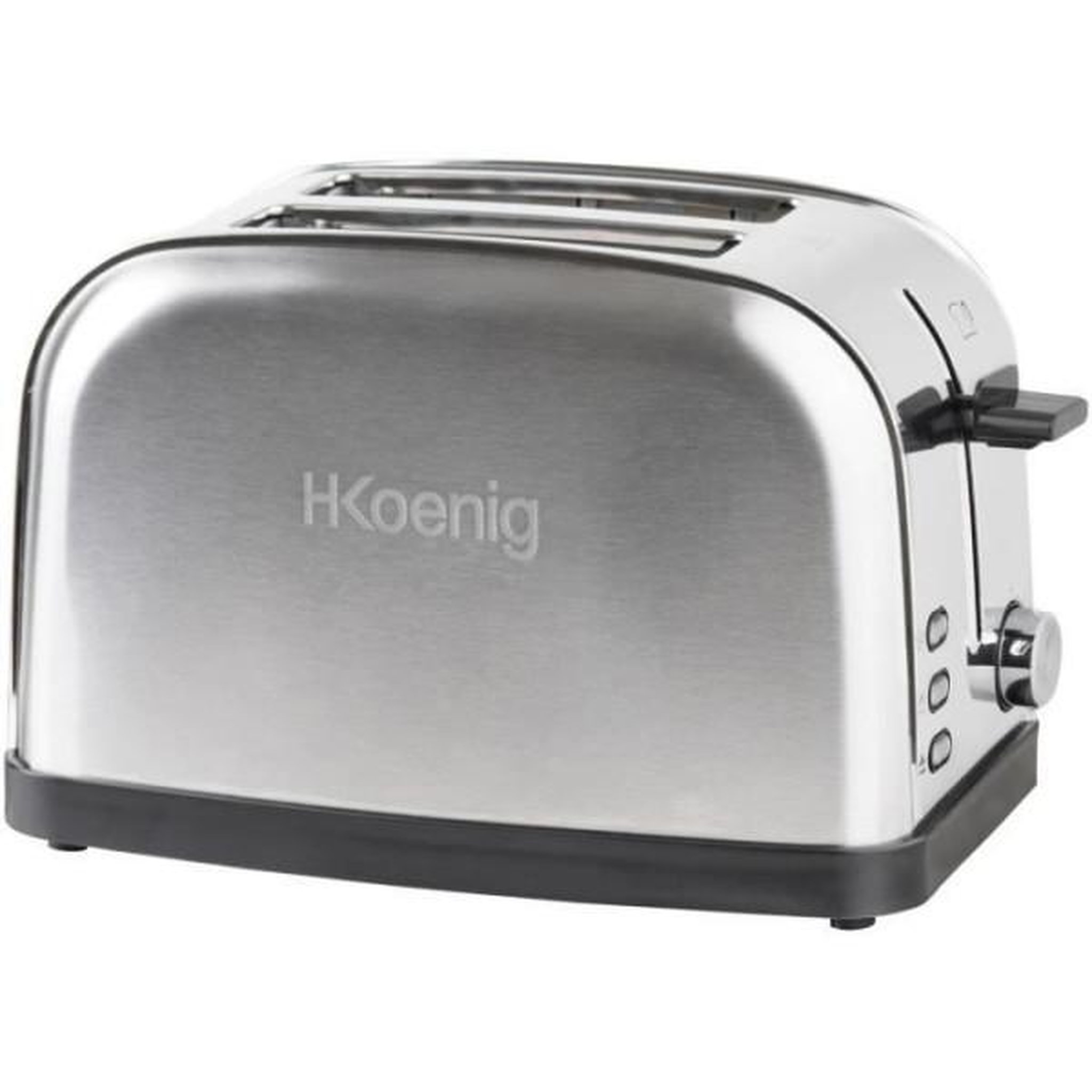HKOENIG Grille Pain - Toaster Electrique  deux tranches - HKoeNIG - TOS7 - 850 W - Acier inoxydable