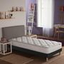Voir la diapositive 2 : IDLITERIE Ensemble matelas ressorts ensachés, SPECTRE + Sommier tapissier