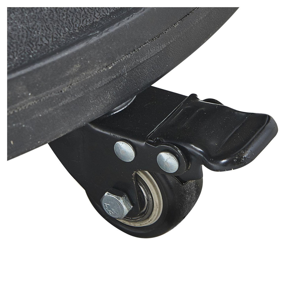 GARDENSTAR Pied de parasol rond - Résine - 25 kgs - Noir