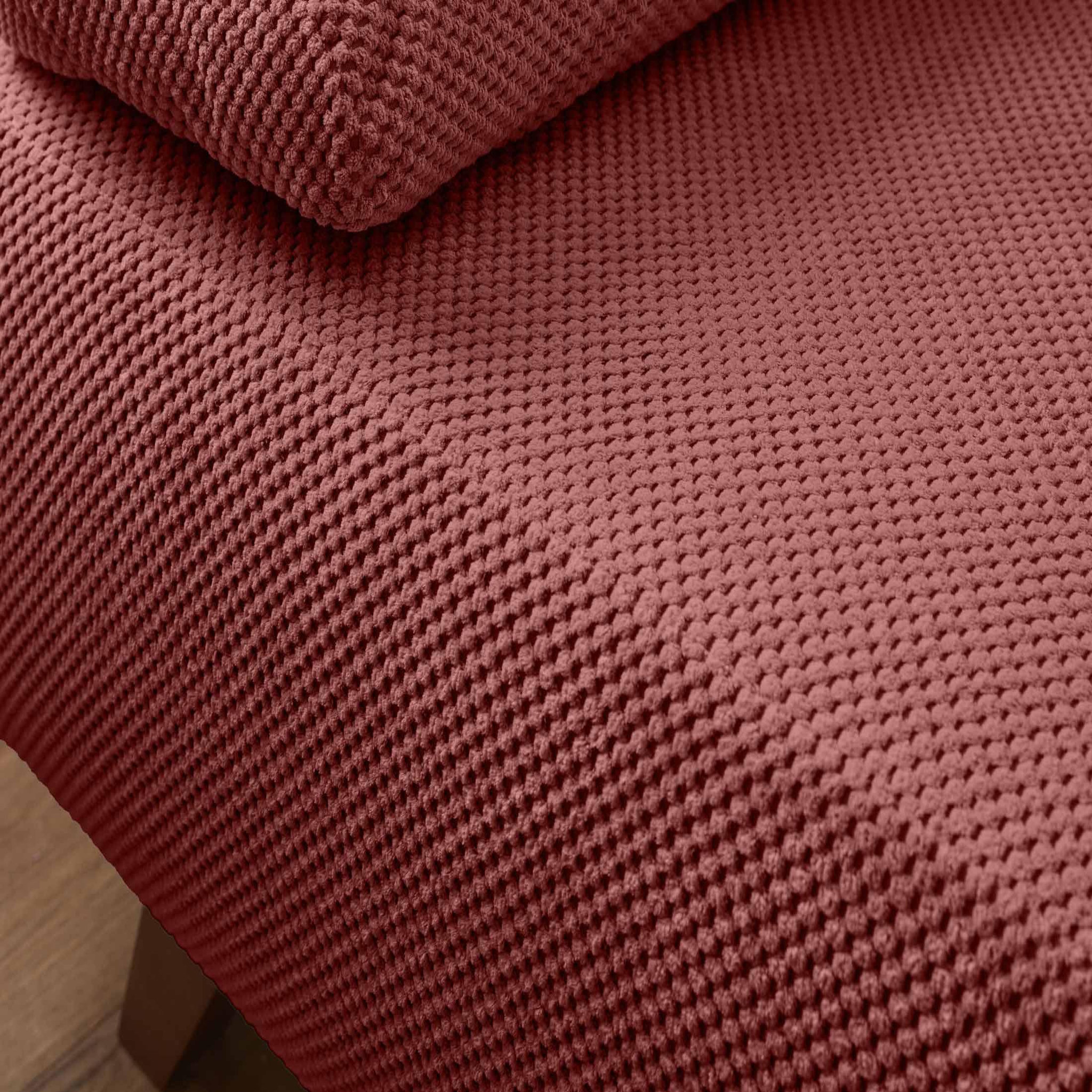 Voir la diapositive 4 : BEST MOBILIER Cristal - canapé 3 places - convertible avec coffre - en velours texturé