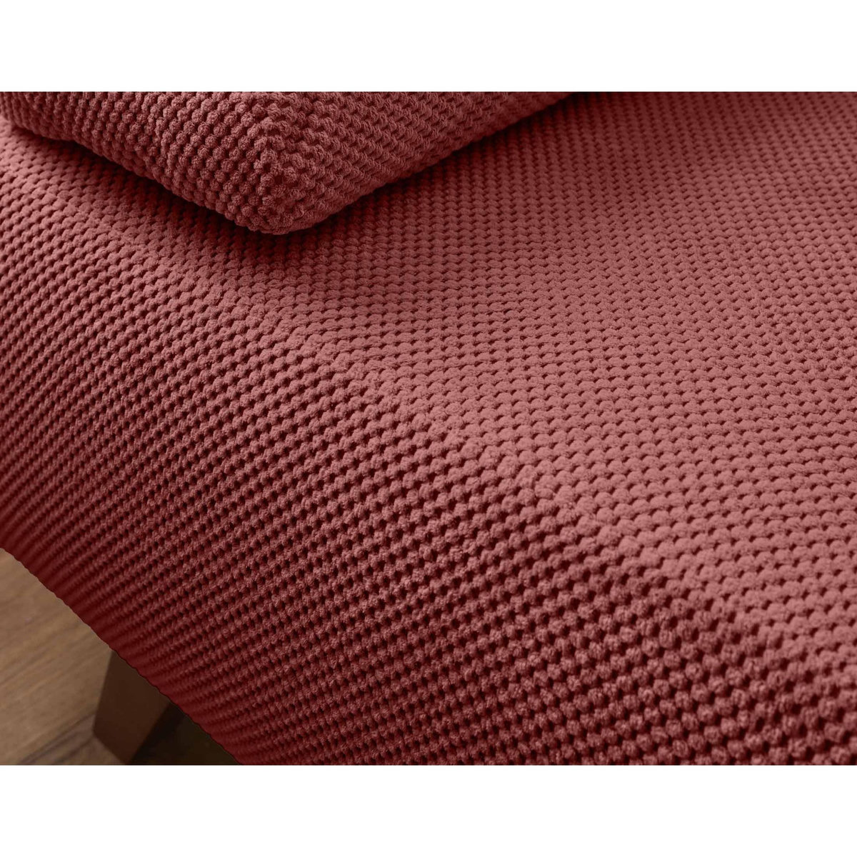 BEST MOBILIER Cristal - canapé 3 places - convertible avec coffre - en velours texturé