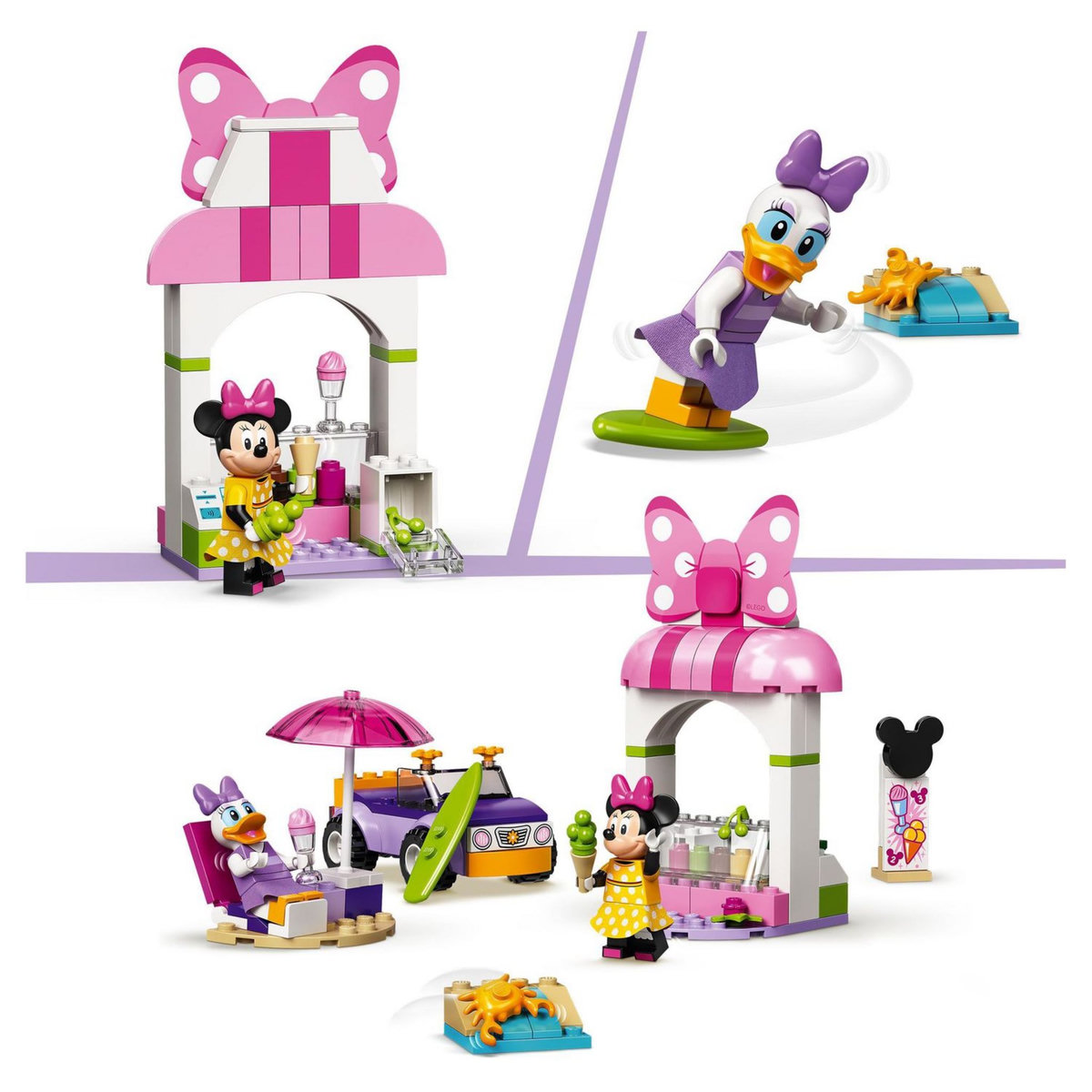 LEGO Disney 10773 - Le magasin de glaces de Minnie Mouse