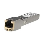 Startech Module SFP+ StarTech.com MSA conforme 10 Gigabit Glasfaser SFP+ Transceiver - 10GBase-T 30m - Argenté