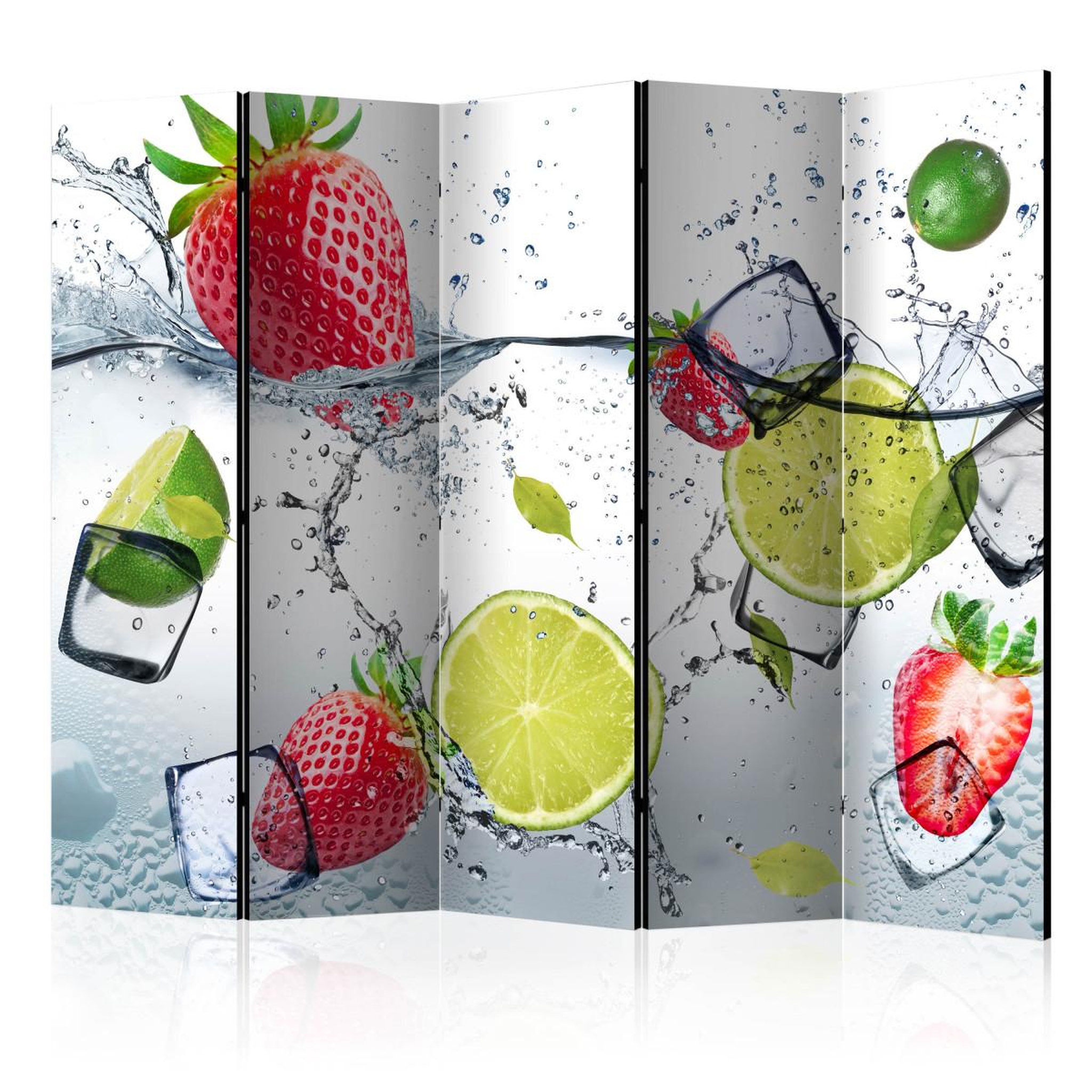 Paris Prix Paravent 5 volets  fruit cocktail  172x225cm