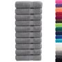Voir la diapositive 2 : VIDAXL Serviettes de bain de qualité supérieure SOLUND 10 pcs gris