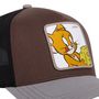 Voir la diapositive 3 : CAPSLAB Casquette trucker avec filet Tom et Jerry