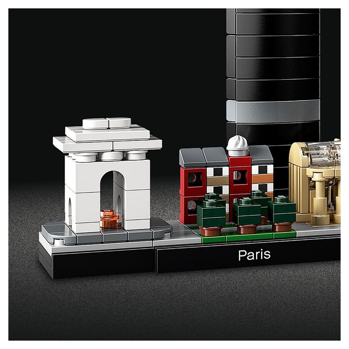 LEGO LEGO Architecture 21044 Paris, Ensemble de Construction pour Adultes