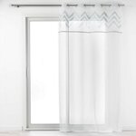 Paris Prix Rideau Voilage à Œillets  Levi  140x240cm Argent