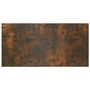 Voir la diapositive 5 : VIDAXL Tete de lit Chene fume 160x1,5x80 cm Bois d'ingenierie