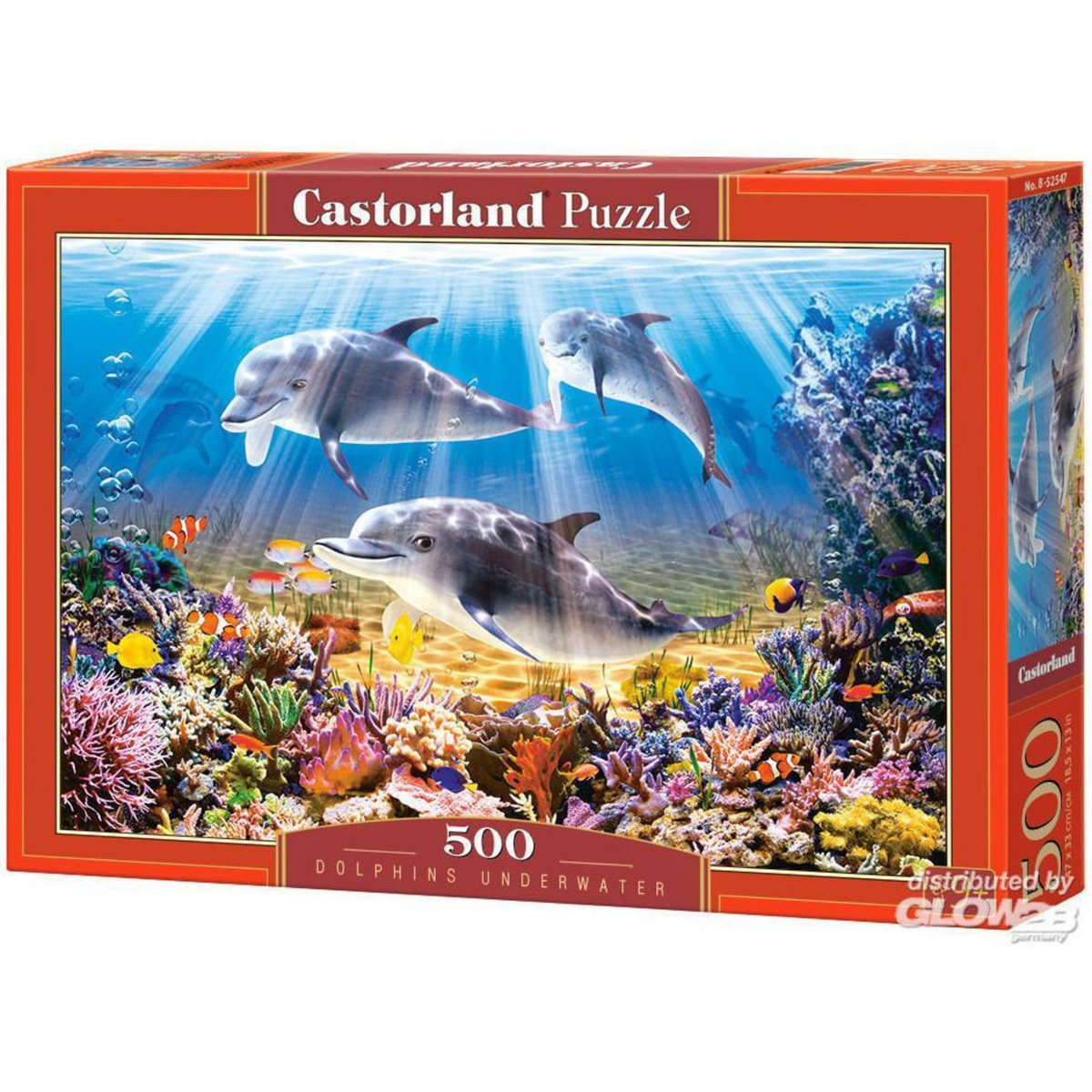 Castorland Puzzle 500 pièces - Le monde des dauphins