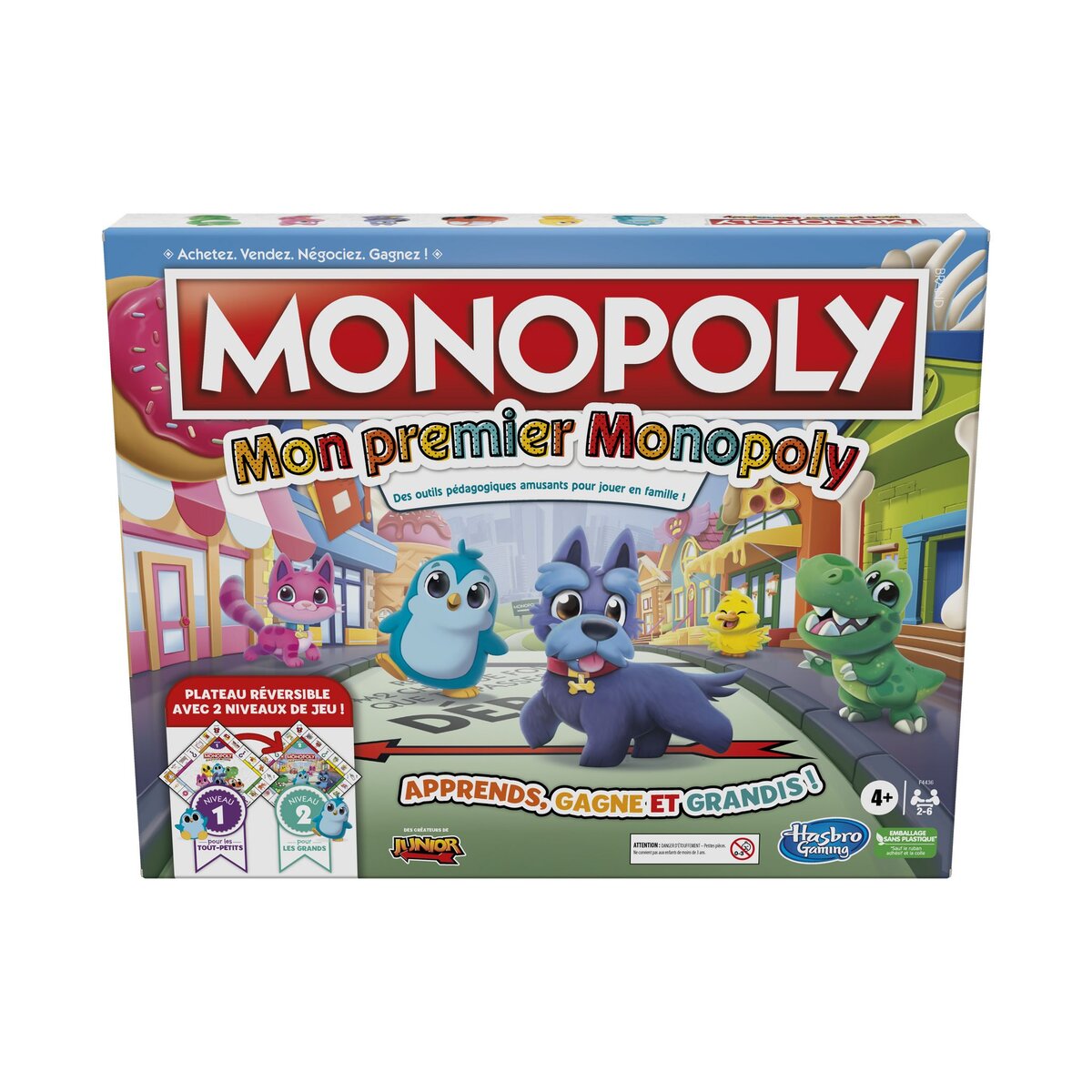 HASBRO Monopoly électronique pas cher 