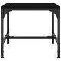 Voir la diapositive 4 : VIDAXL Table basse Noir 50x50x35 cm Bois d'ingenierie