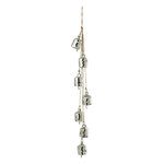 Paris Prix Suspension de Noël  7 Cloches  45cm Argent