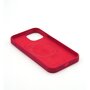 Voir la diapositive 4 : CASYX Coque iPhone 15 Pro Magsafe Rouge Carmin
