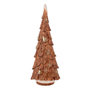 Voir la diapositive 1 : Paris Prix Sapin Déco en Résine  Imitation Bois  46cm Marron