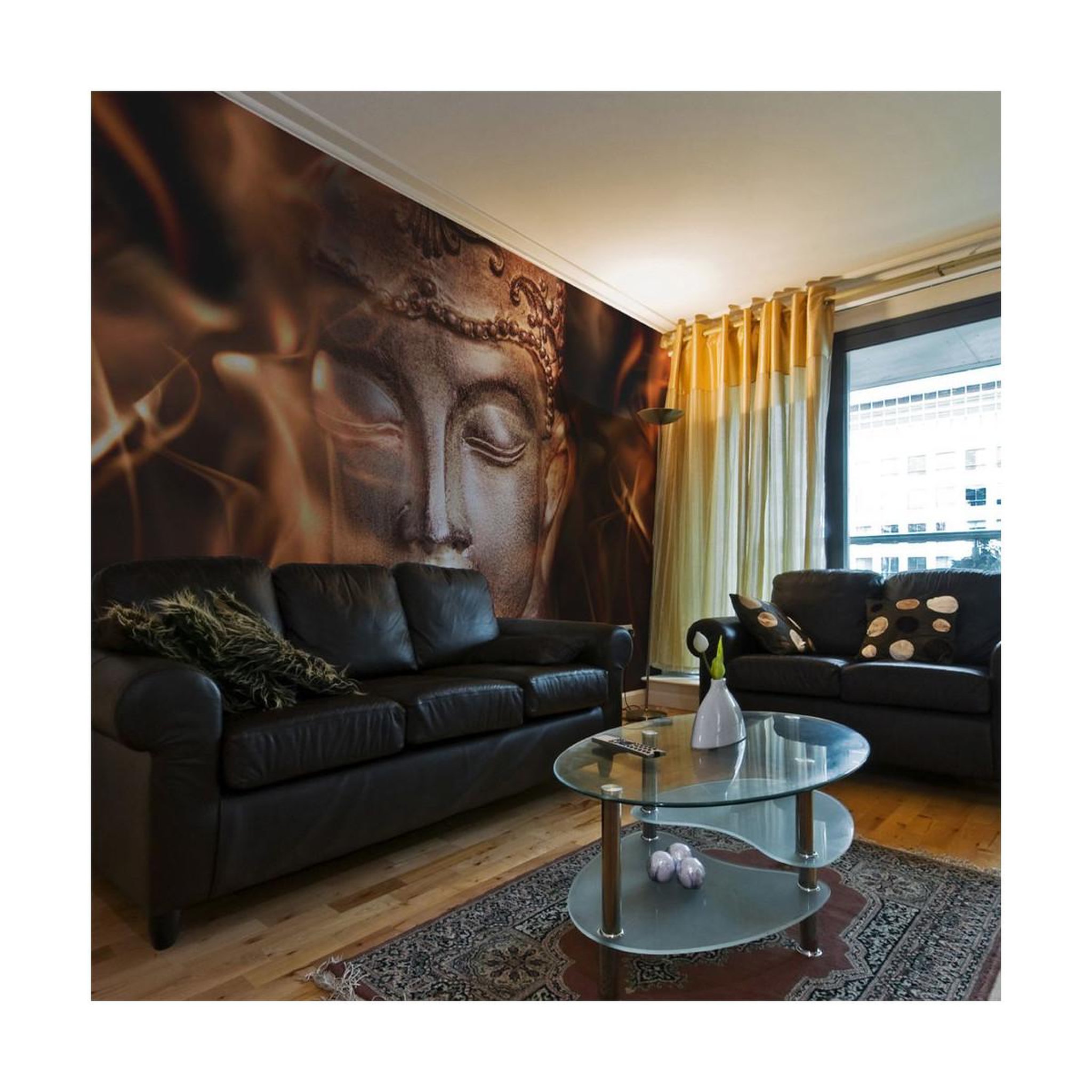 Paris Prix Papier peint  buddha. Fire of meditation ii  270x450cm