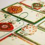 Voir la diapositive 2 : GLOBAL GIFT 8 étiquettes cadeaux autocollantes - Boules de Noël