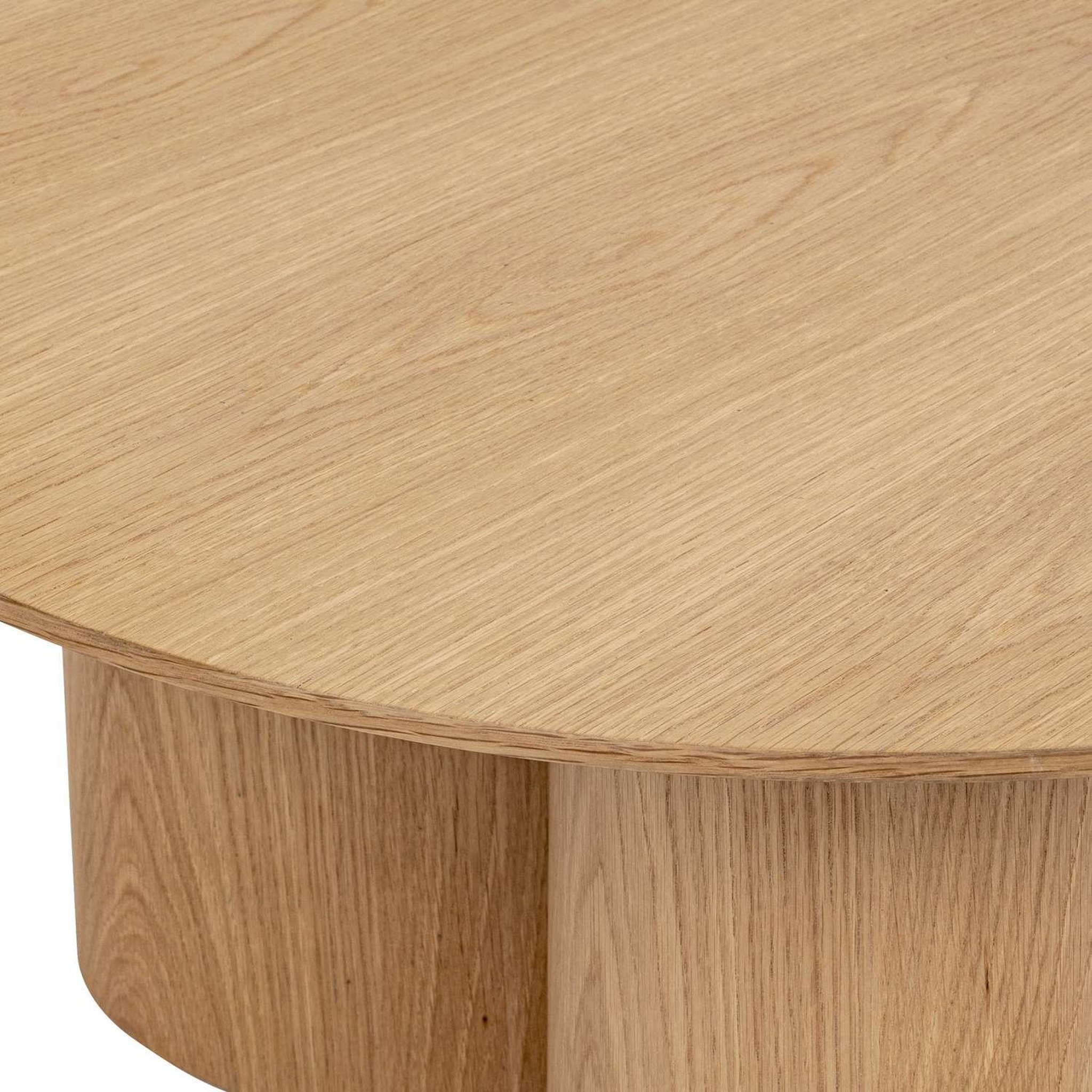 Voir la diapositive 4 : ATMOSPHERA Table basse design en bois aliona - marron