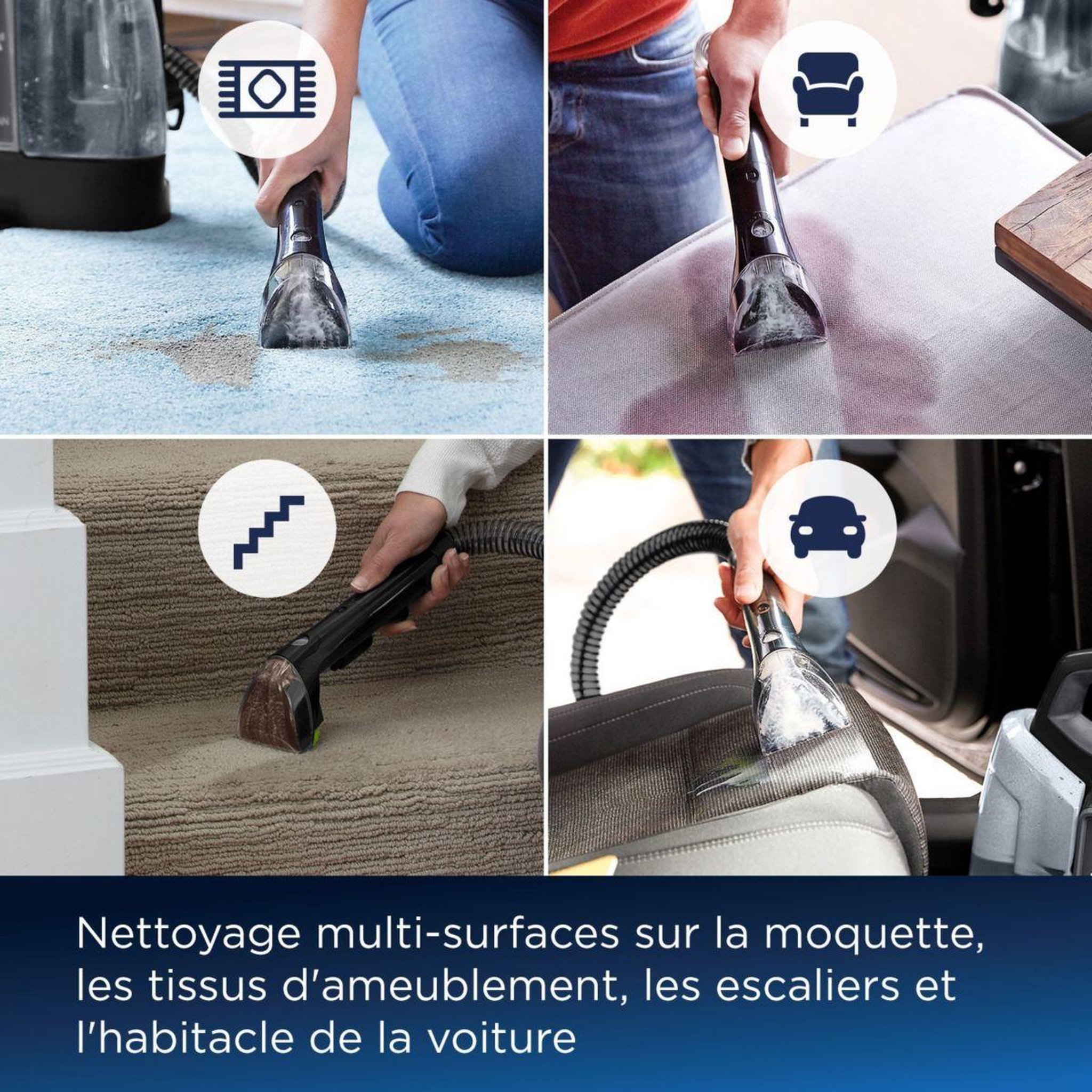 Voir la diapositive 4 : BISSELL Nettoyeur détacheur spotclean pet plus 37241