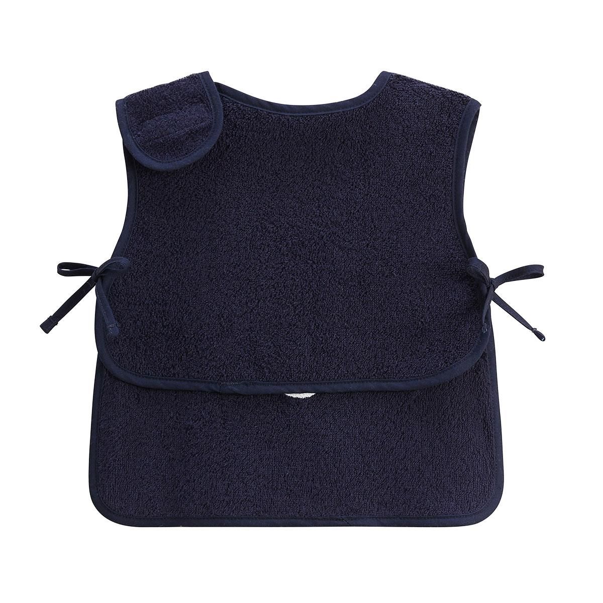 Petit Béguin Lot de 2 bavoirs bébé en éponge Cédric