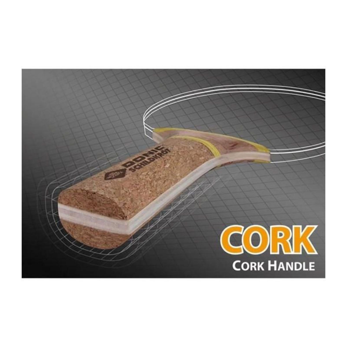 DONIC SHILDKROT DONIC SCHILDKRÖT Set raquette de tennis de table Persson 500 - 3 Balles incluses - Housse