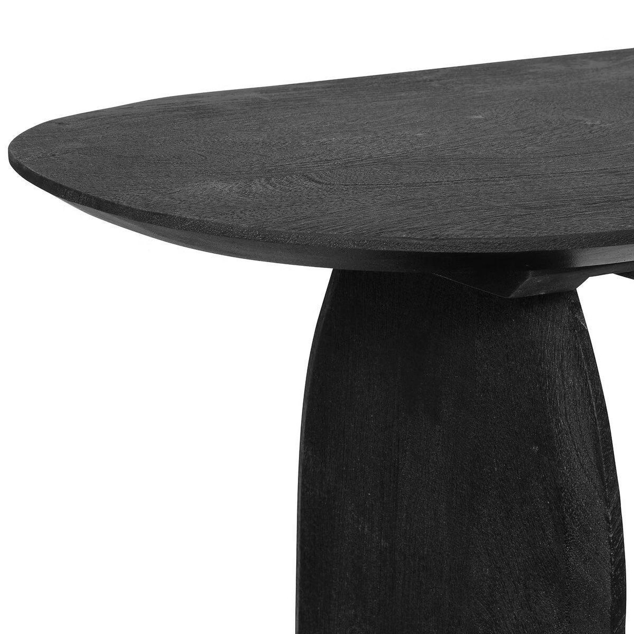 Voir la diapositive 2 : ATMOSPHERA Console en bois  isana  110cm noir