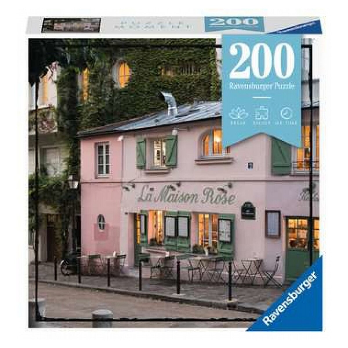 RAVENSBURGER Puzzle La Maison Rose 200 pièces
