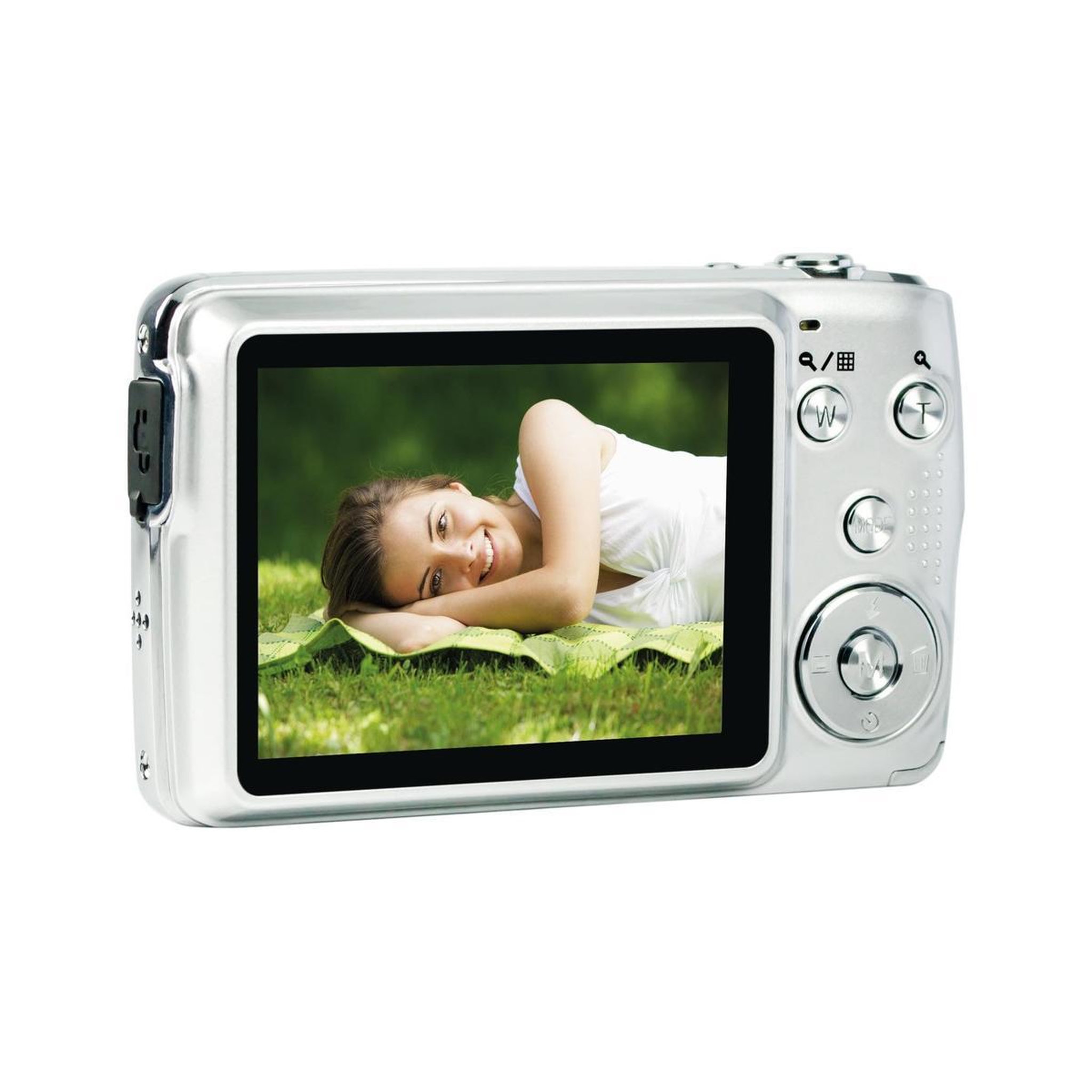 Voir la diapositive 3 : AGFA PHOTO Appareil Photo Numérique Compact Agfa Photo Realishot DC8200SL Argent Housse + Carte SD 16Go incluses