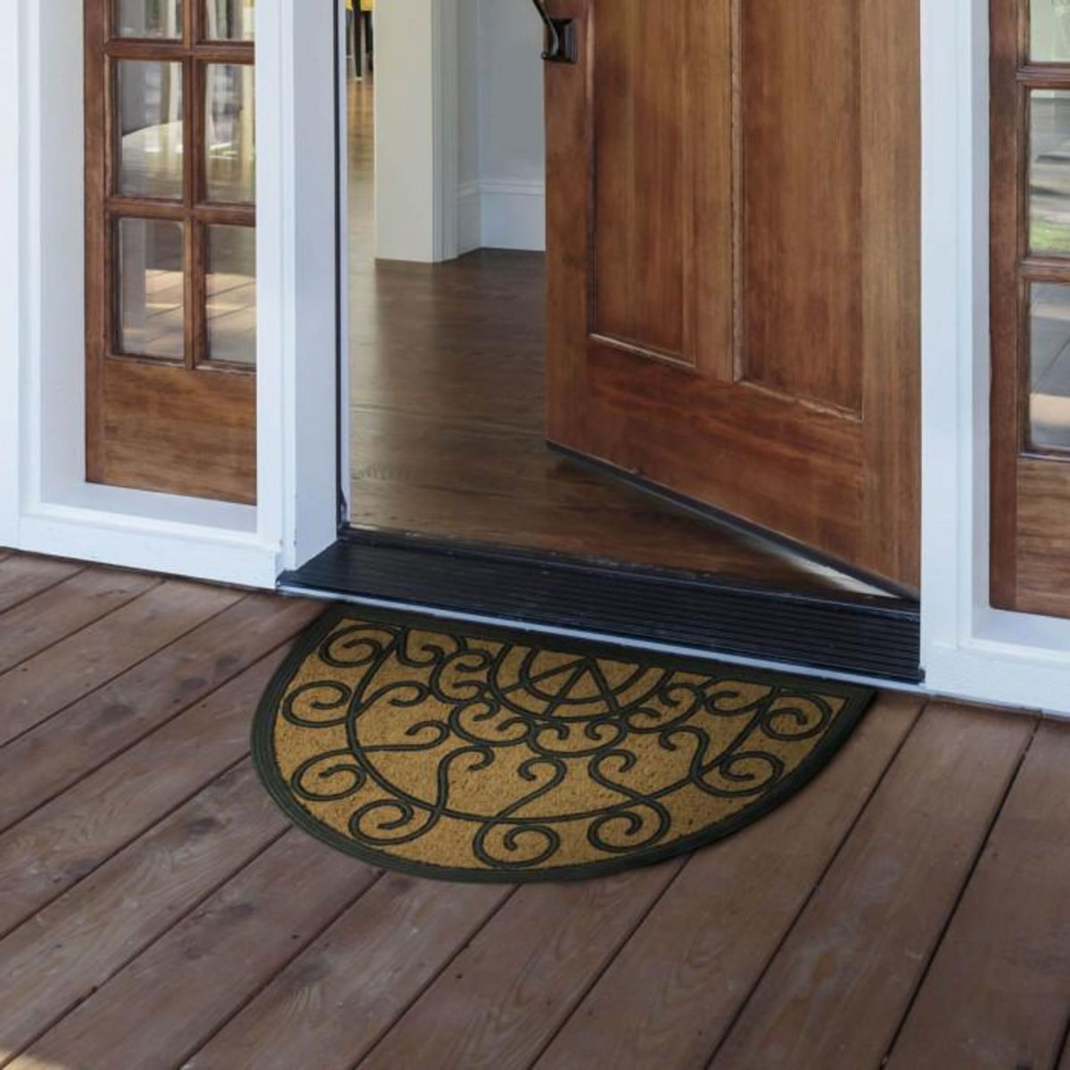 Paris Prix Paillasson Demi-Lune  Marquis  40x60cm Naturel