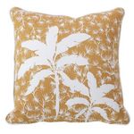 Paris Prix Coussin Déco à Motifs  Hévéa  40x40cm Jaune