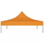 VIDAXL Toit de tente de reception 3x3 m Orange 270 g/m^2