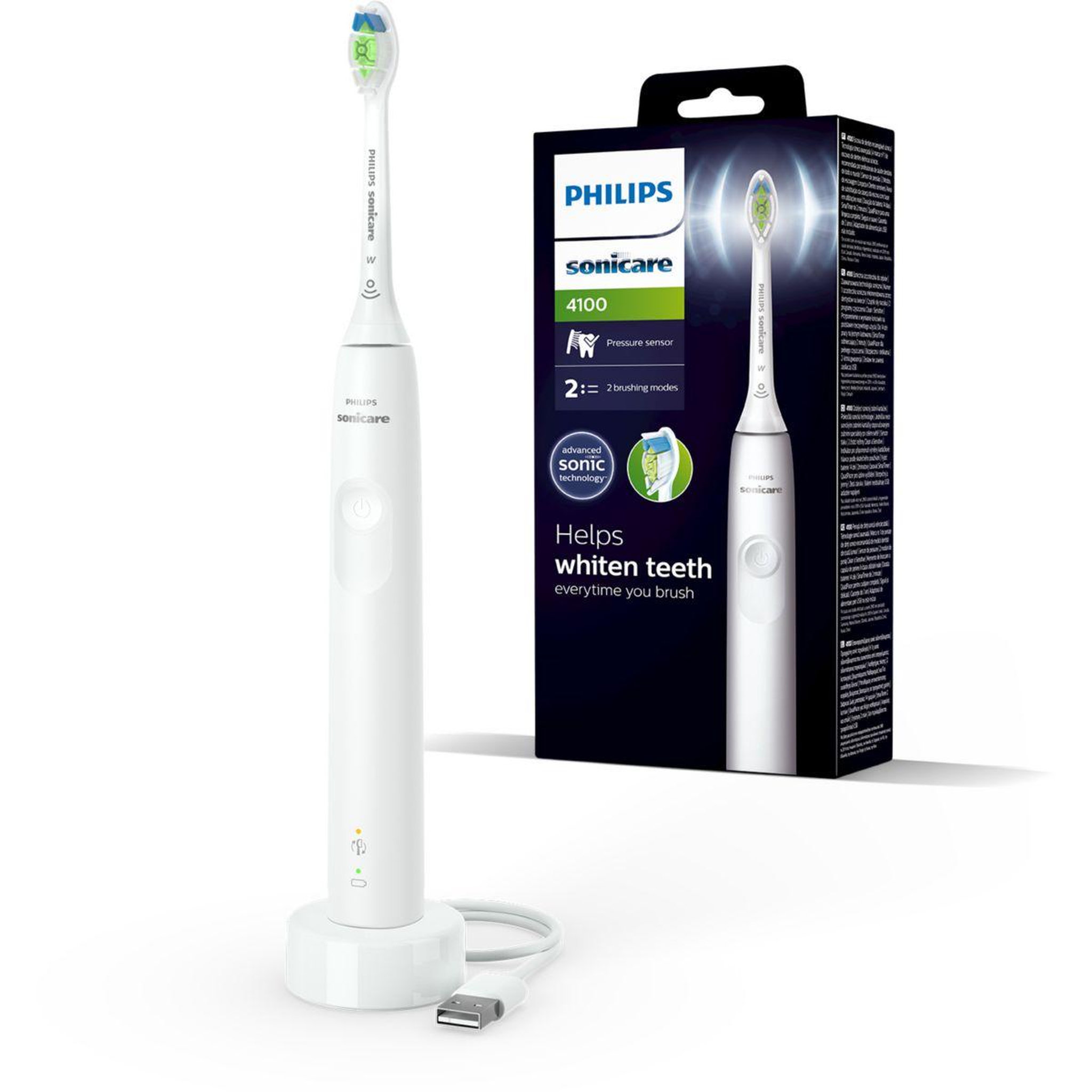 Philips Brosse à dents électrique sonicare 4100 series hx3681/33