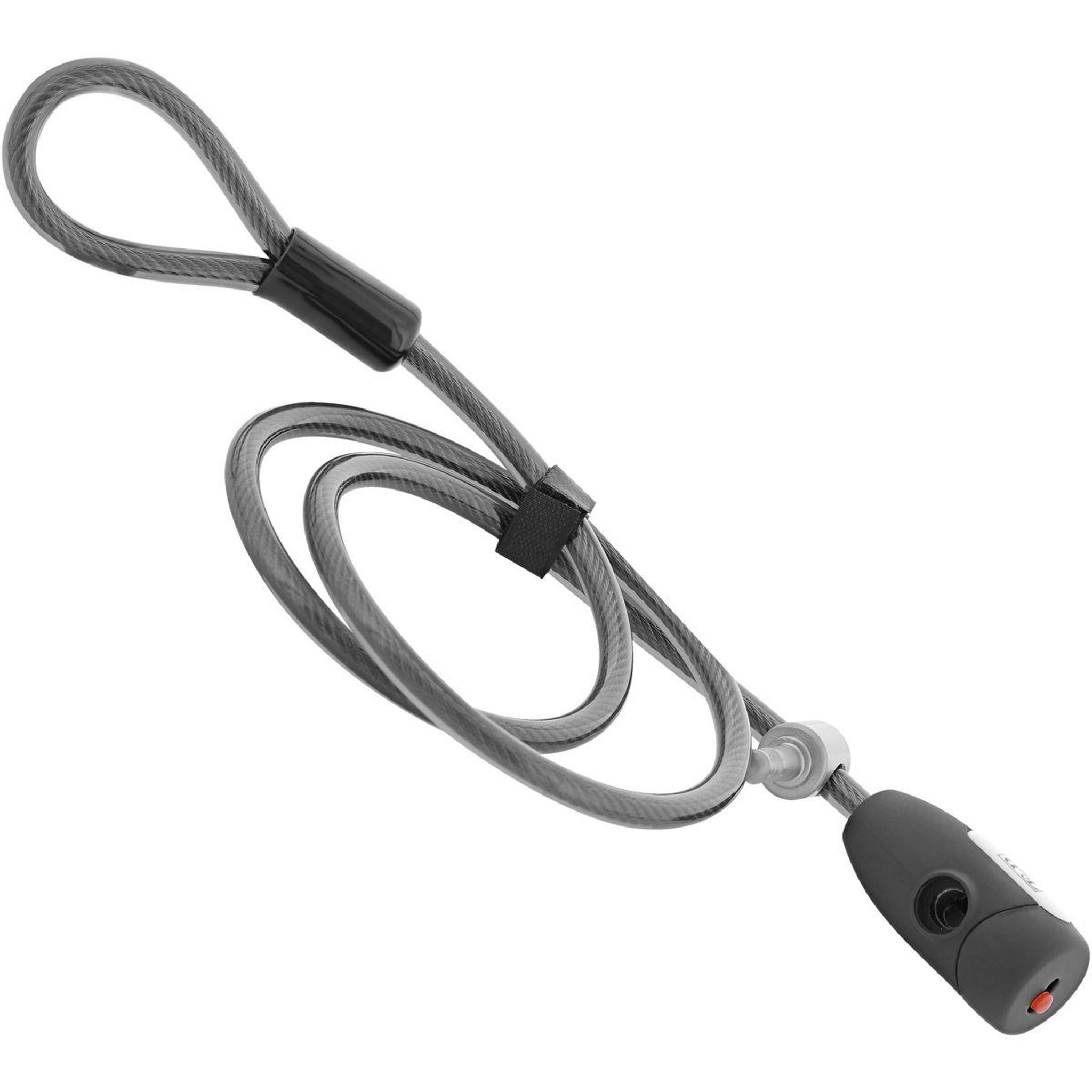 Voir la diapositive 3 : TNB Antivol cable à boucle - noir