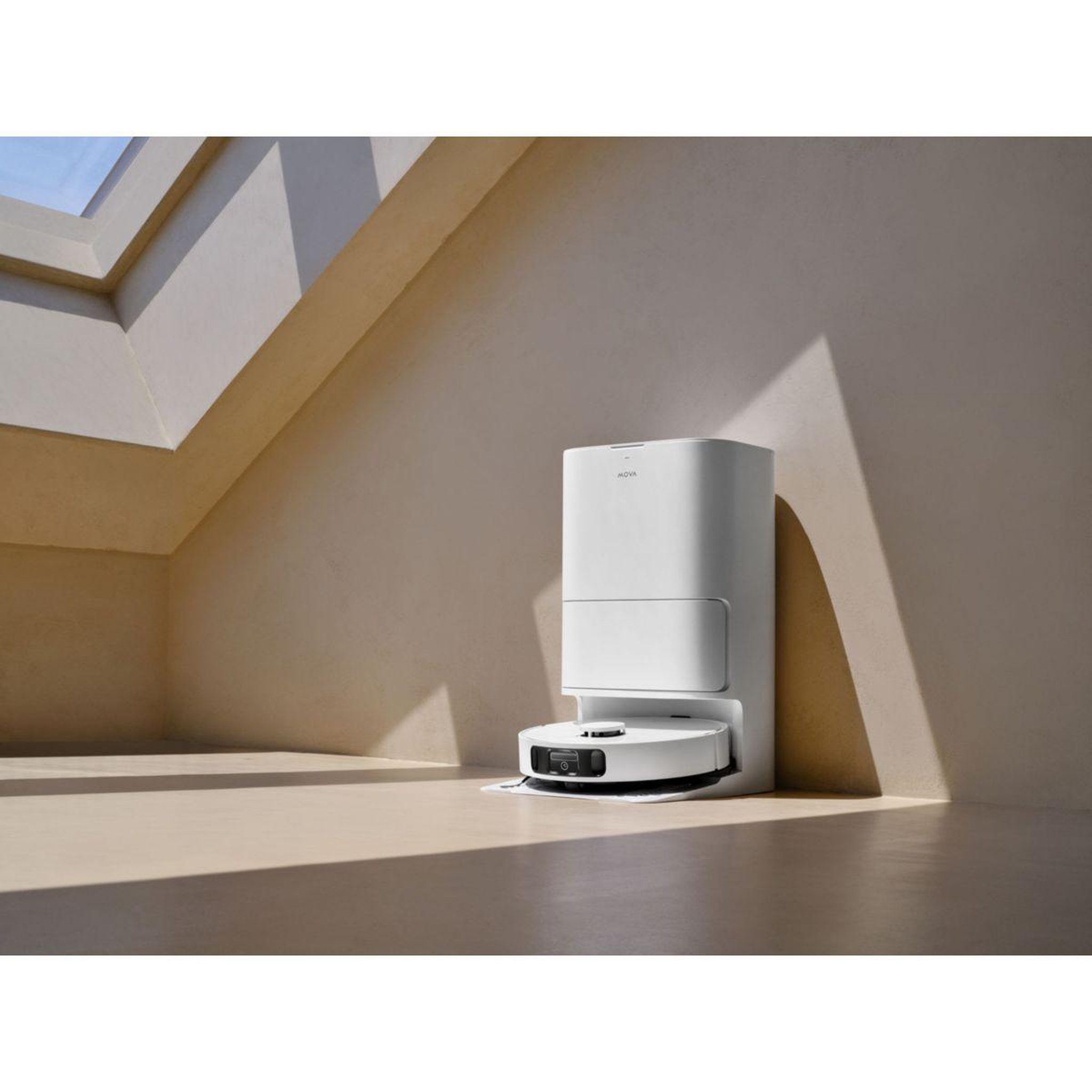 Voir la diapositive 3 : MOVA Robot Aspirateur Laveur E30 Ultra