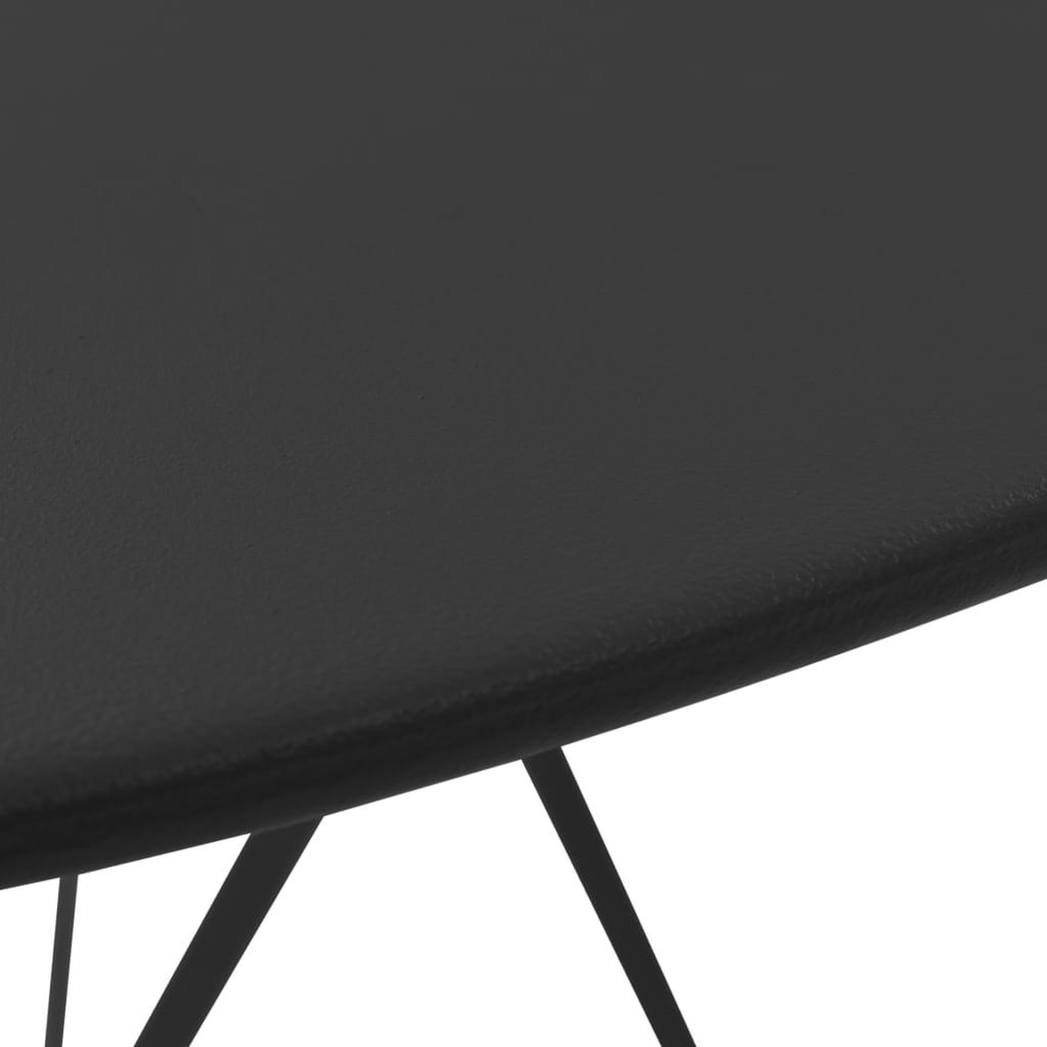 Voir la diapositive 4 : VIDAXL Ensemble de bistro 3 pcs Acier Noir