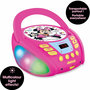 Voir la diapositive 4 : Lexibook Lecteur CD Bluetooth Minnie avec effets lumineux