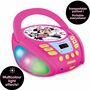 Voir la diapositive 4 : Lexibook Lecteur CD Bluetooth Minnie avec effets lumineux