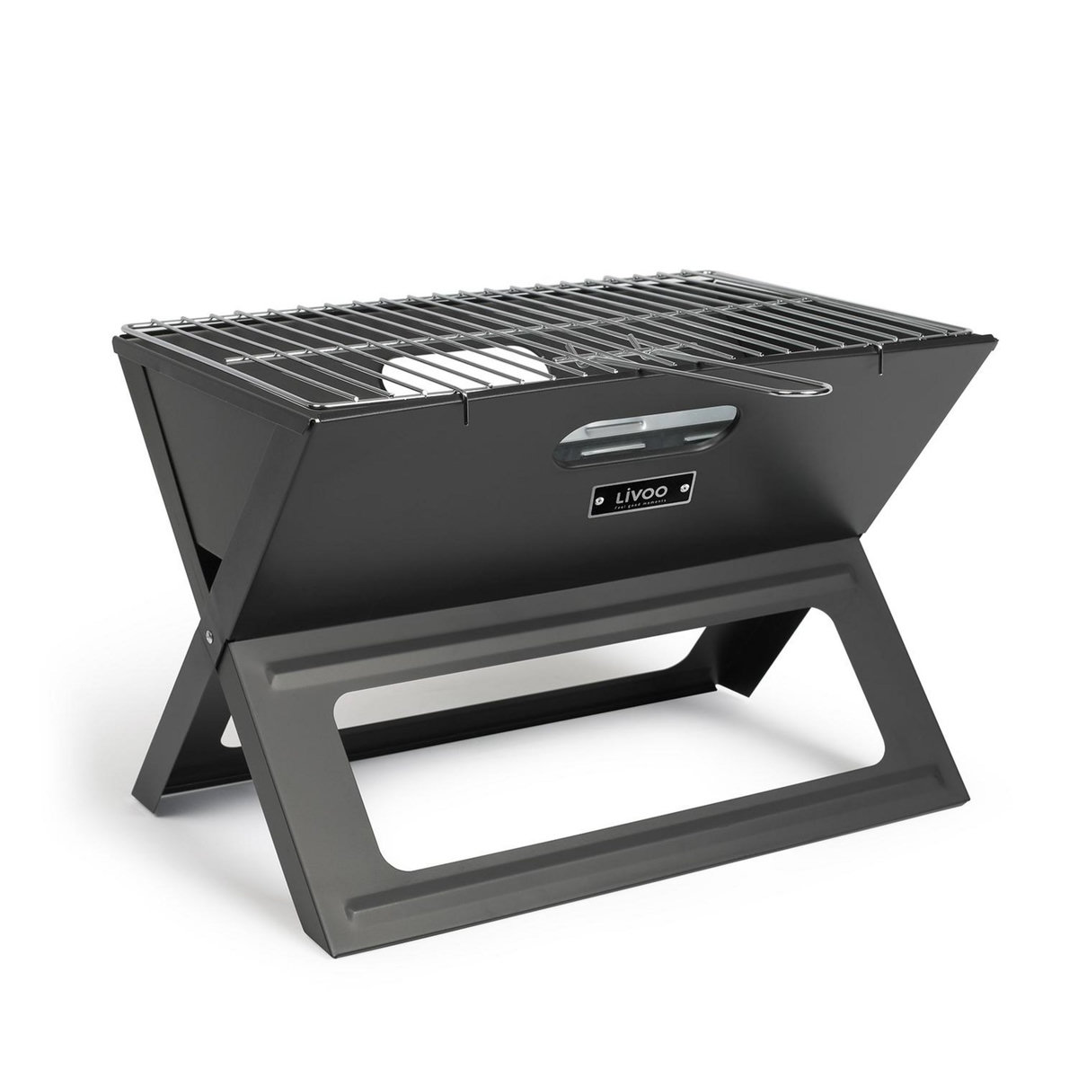 LIVOO Barbecue à charbon pliable 44.5x28.5cm - doc268