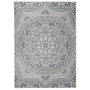 Voir la diapositive 1 : VIDAXL Tapis a tissage plat d'exterieur 200x280 cm Motif bleu