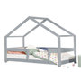 Voir la diapositive 1 : BENLEMI Lit cabane LUCKY 120x190cm gris
