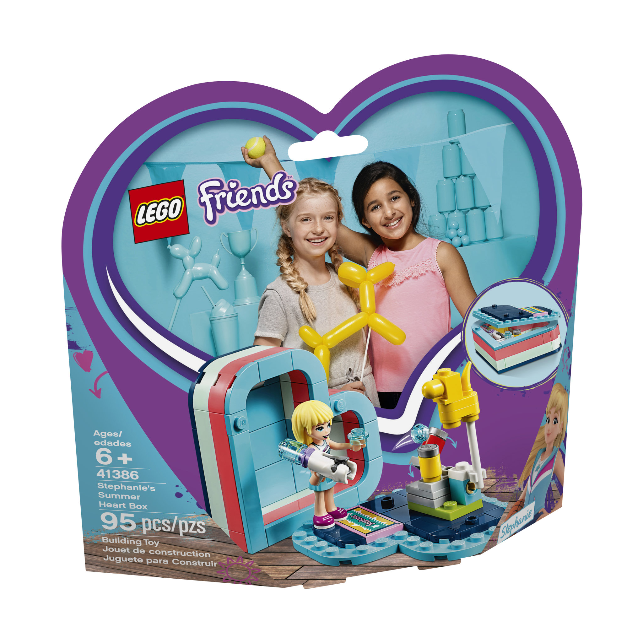 LEGO Friends 41386 - La boîte c&oelig;ur d'été de Stéphanie