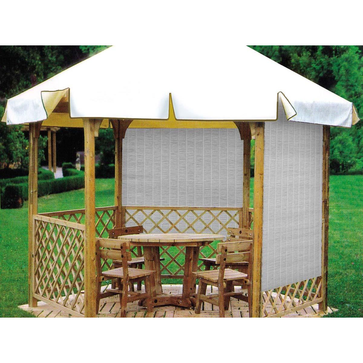 Jardiline Brise vue Multipaille gris 300 x 150 cm - Jardiline